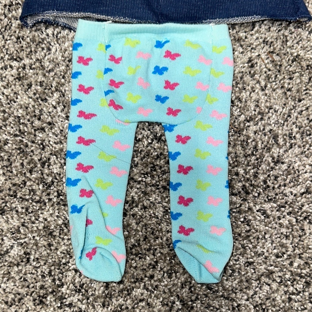 Adorable Female Twin Doll 2 pc Dress Set - Picture 7 of 15